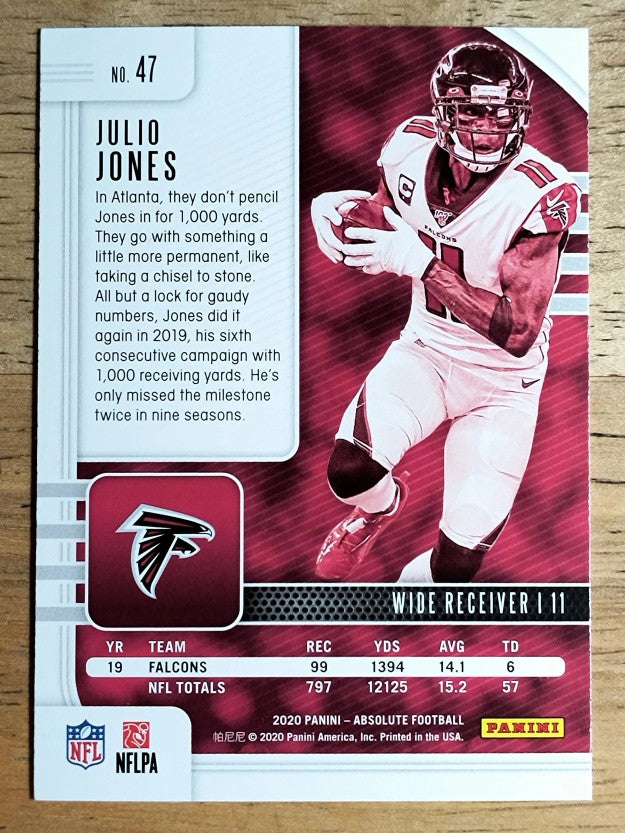 2020 Absolute Retail #47 Julio Jones