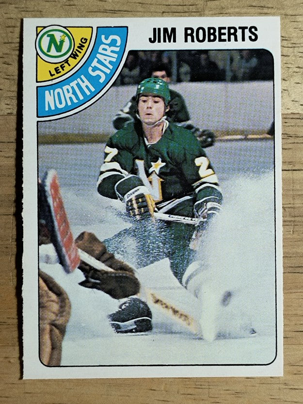 1978-79 O-Pee-Chee #342 Jim Roberts (EXMT)
