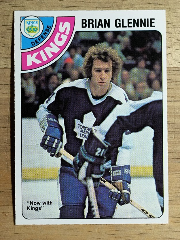 1978-79 O-Pee-Chee #345 Brian Glennie (NM)