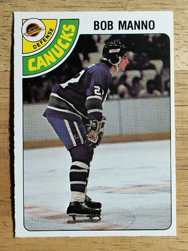 1978-79 O-Pee-Chee #349 Bob Manno RC (EX)