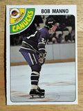 1978-79 O-Pee-Chee #349 Bob Manno RC (EX)
