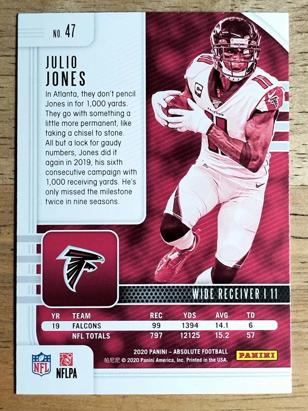 2020 Absolute Retail #47 Julio Jones
