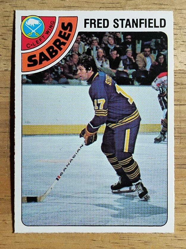 1978-79 O-Pee-Chee #352 Fred Stanfield (EX)