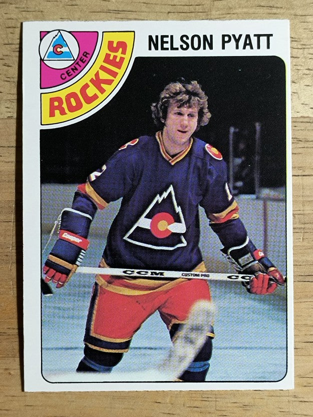 1978-79 O-Pee-Chee #354 Nelson Pyatt (EXMT)
