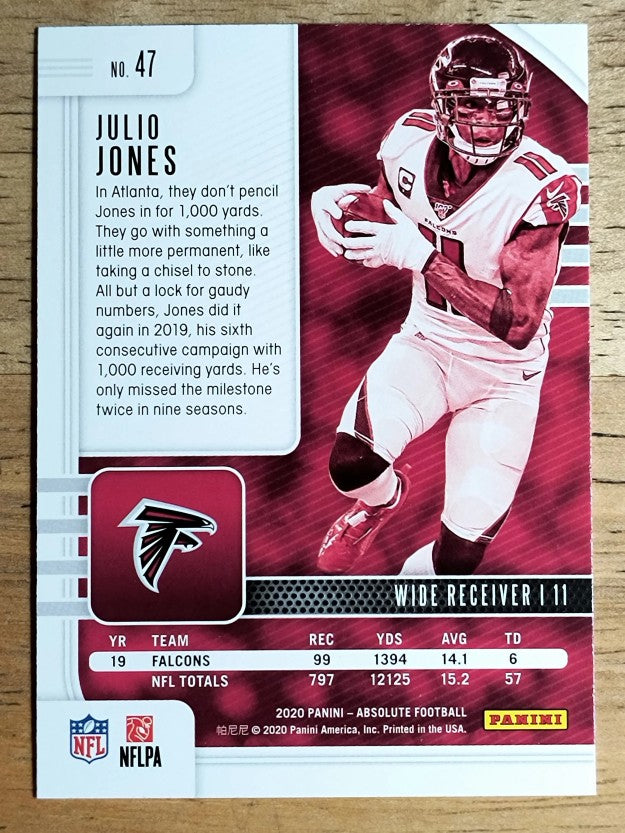 2020 Absolute Retail #47 Julio Jones