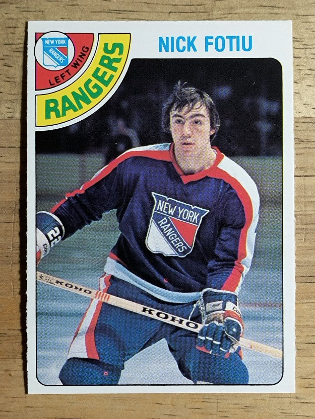 1978-79 O-Pee-Chee #367 Nick Fotiu (NM)