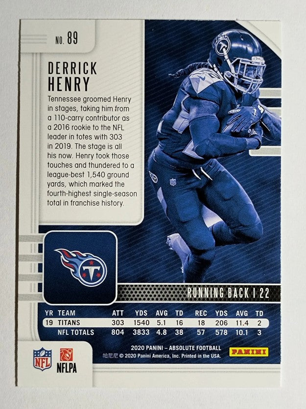 2020 Absolute Retail #89 Derrick Henry