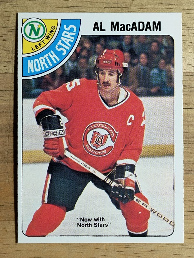 1978-79 O-Pee-Chee #381 Al MacAdam (EXMT)