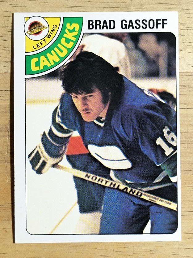 1978-79 O-Pee-Chee #388 Brad Gassoff RC (EX)