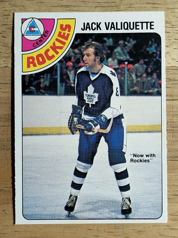 1978-79 O-Pee-Chee #391 Jack Valiquette (NM)