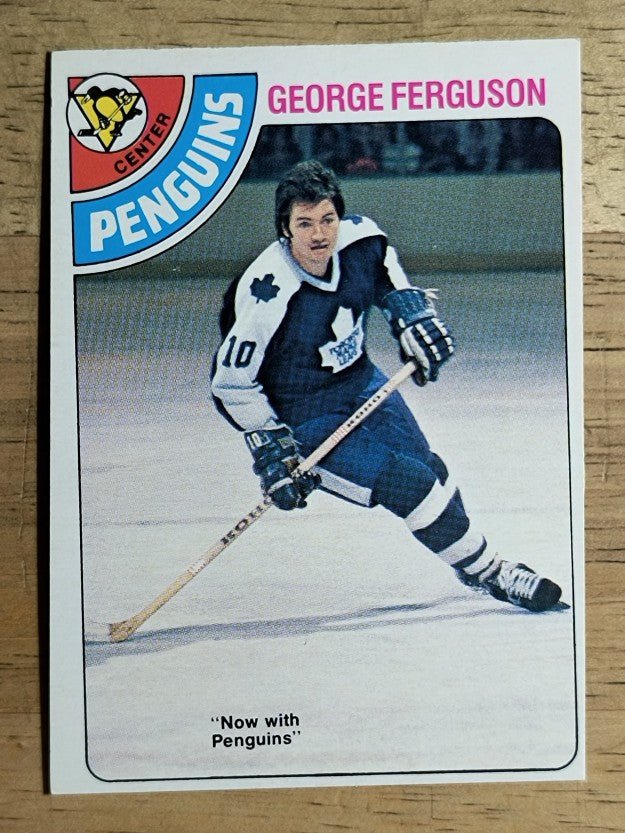 1978-79 O-Pee-Chee #395 George Ferguson (EX)