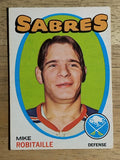 1971-72 O-Pee-Chee #8 Mike Robitaille RC (EXMT)