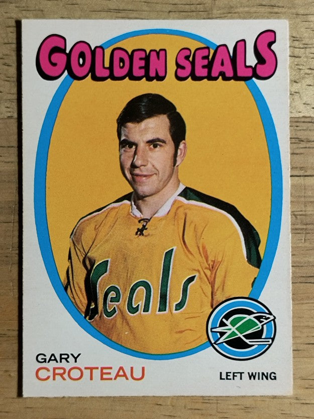 1971-72 O-Pee-Chee #17 Gary Croteau (EXMT)