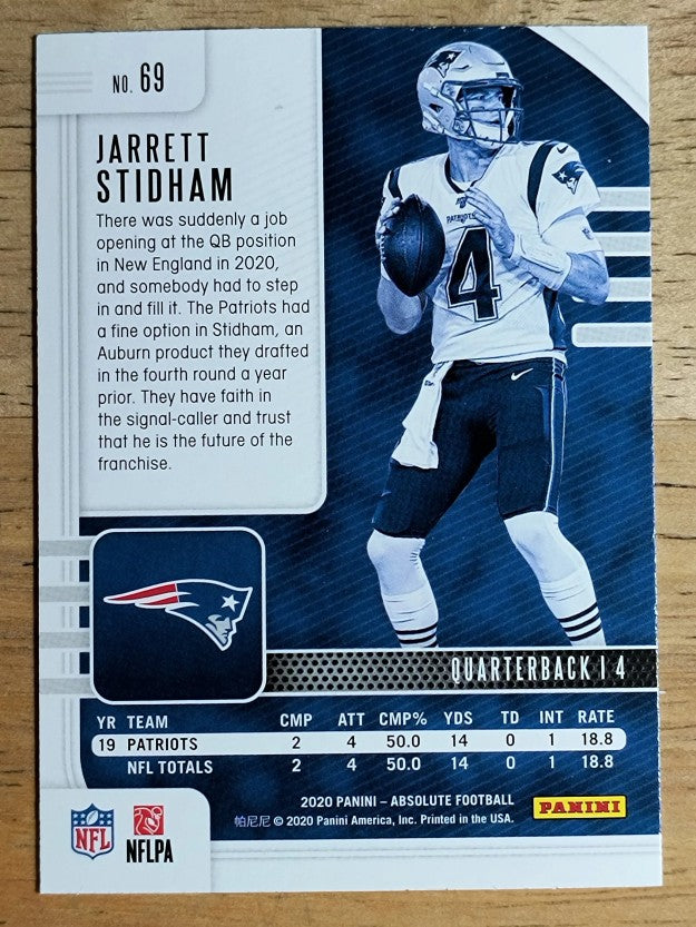 2020 Absolute Retail #69 Jarrett Stidham