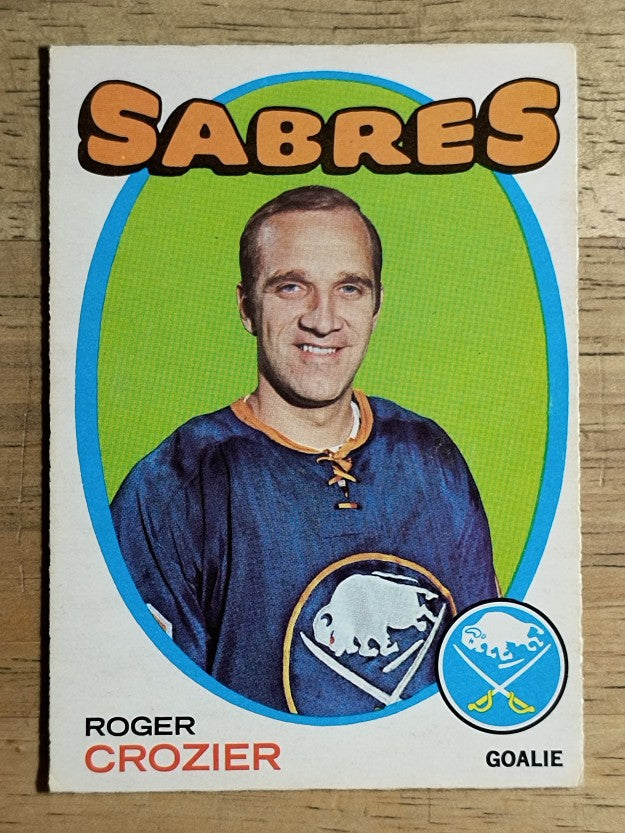 1971-72 O-Pee-Chee #36 Roger Crozier (EX)