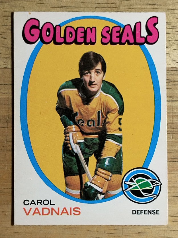 1971-72 O-Pee-Chee #46 Carol Vadnais (EX)