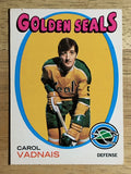 1971-72 O-Pee-Chee #46 Carol Vadnais (EX)