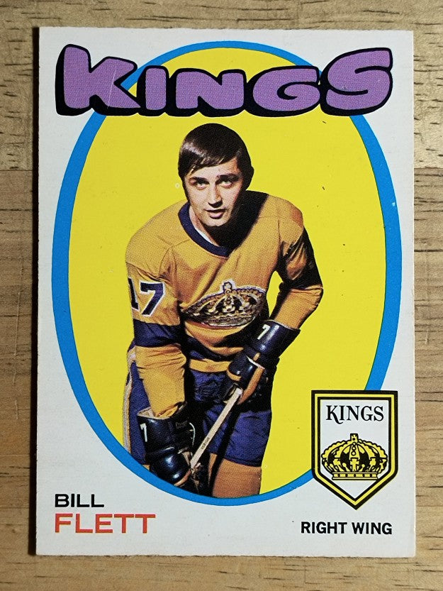 1971-72 O-Pee-Chee #47 Bill Flett (EX)
