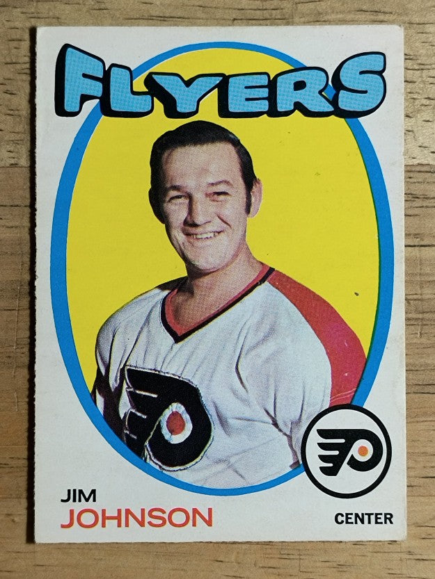 1971-72 O-Pee-Chee #48 Jim Johnson (EX)