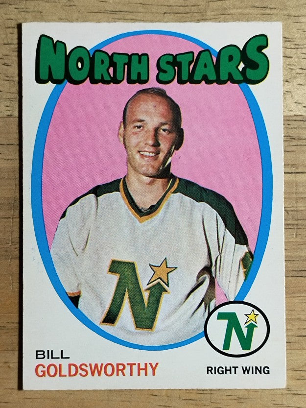 1971-72 O-Pee-Chee #55 Bill Goldsworthy (EXMT)