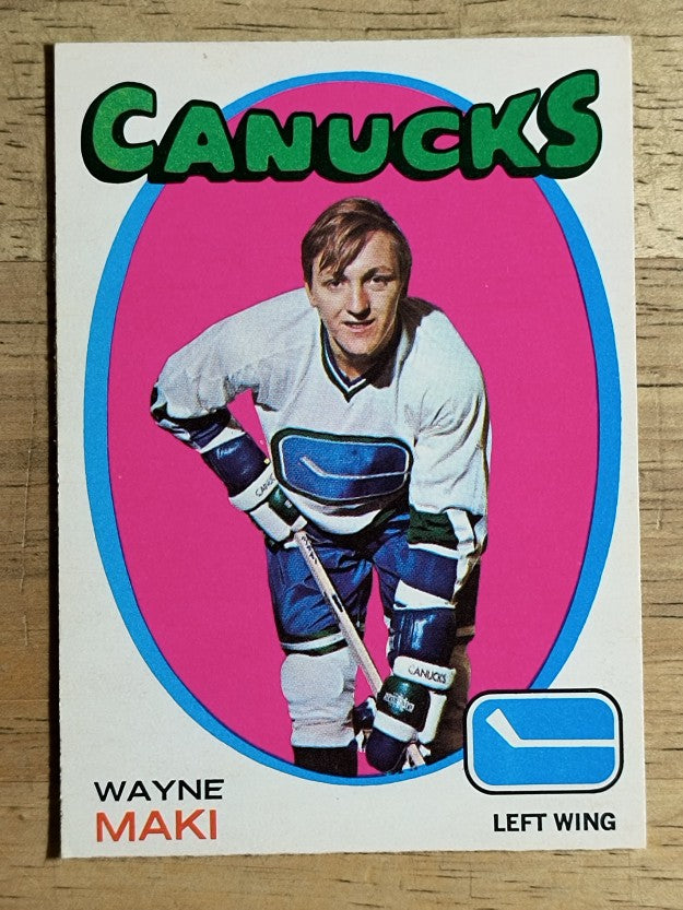 1971-72 O-Pee-Chee #58 Wayne Maki (NM)