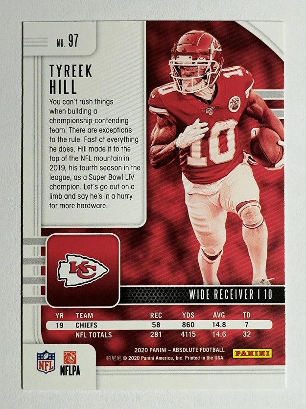 2020 Absolute Retail #97 Tyreek Hill
