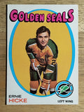 1971-72 O-Pee-Chee #61 Ernie Hicke RC (EXMT)