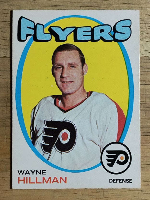 1971-72 O-Pee-Chee #62 Wayne Hillman (EXMT)