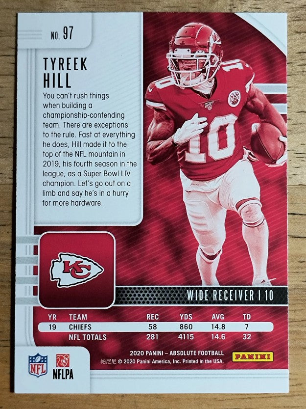 2020 Absolute Retail #97 Tyreek Hill