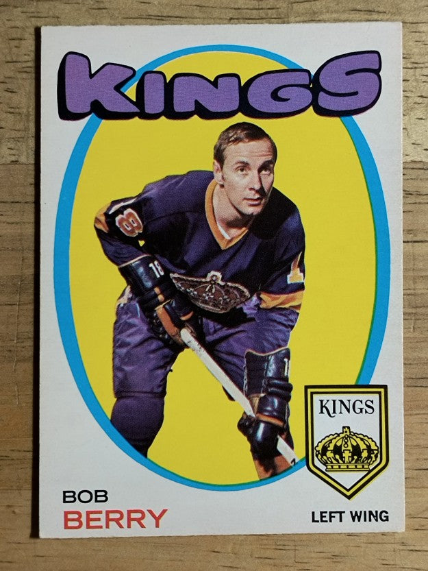 1971-72 O-Pee-Chee #76 Bob Berry RC (EXMT)