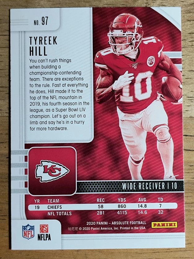 2020 Absolute Retail #97 Tyreek Hill