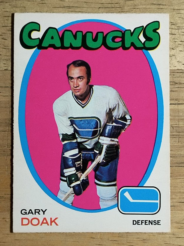 1971-72 O-Pee-Chee #87 Gary Doak (EX)