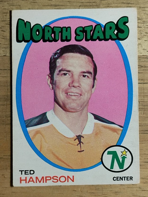 1971-72 O-Pee-Chee #101 Ted Hampson (EX)
