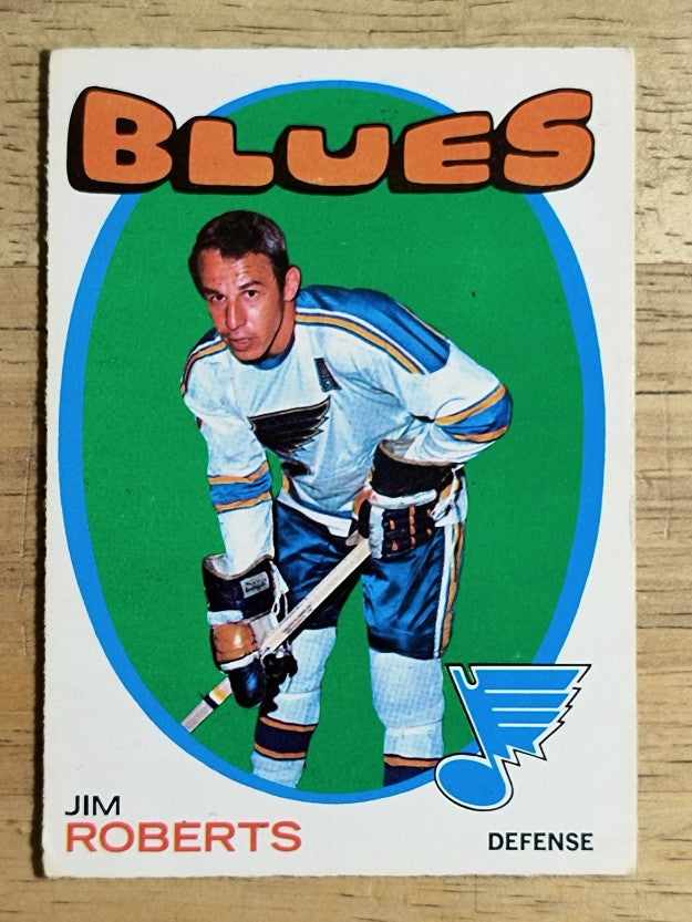 1971-72 O-Pee-Chee #116 Jim Roberts (VGEX)