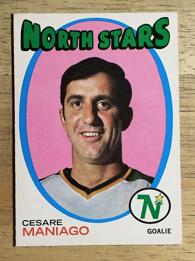 1971-72 O-Pee-Chee #117 Cesare Maniago (VG)