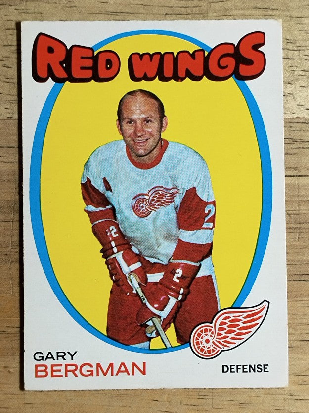 1971-72 O-Pee-Chee #119 Gary Bergman (EXMT)