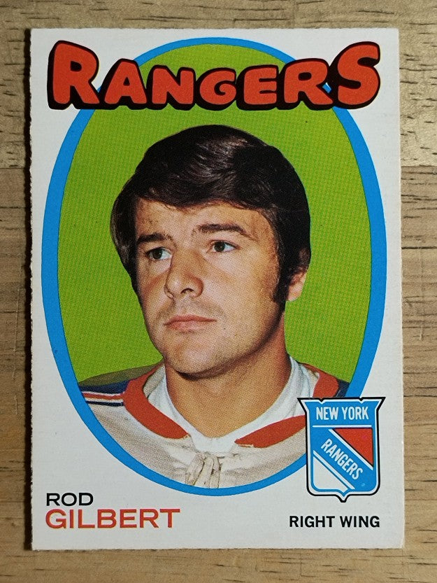 1971-72 O-Pee-Chee #123 Rod Gilbert (NM)