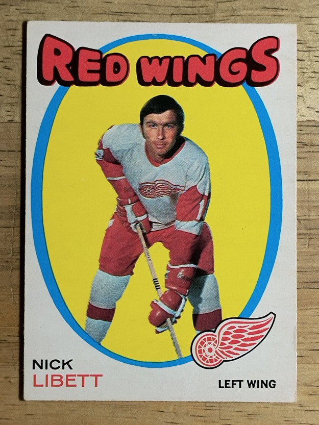 1971-72 O-Pee-Chee #140 Nick Libett (EXMT)
