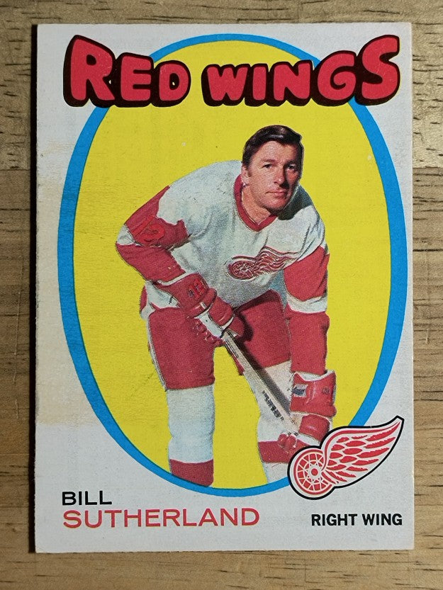 1971-72 O-Pee-Chee #141 Bill Sutherland (EX)