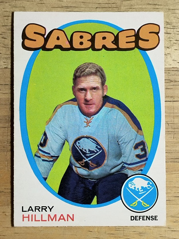1971-72 O-Pee-Chee #168 Larry Hillman (EXMT)