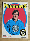 1971-72 O-Pee-Chee #186 Tim Horton (NM)