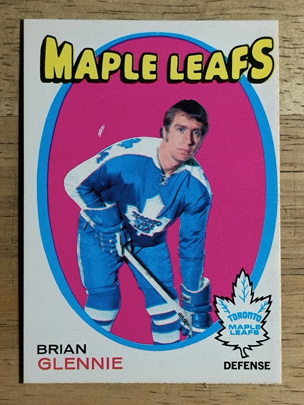 1971-72 O-Pee-Chee #197 Brian Glennie (EXMT)