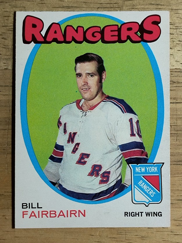 1971-72 O-Pee-Chee #215 Bill Fairbairn RC (NM)