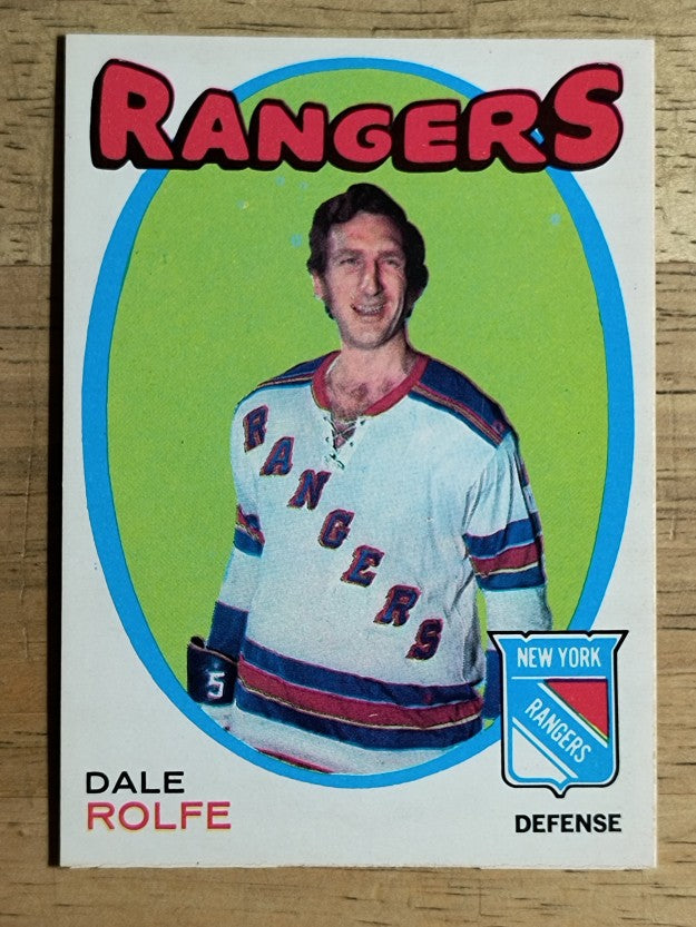 1971-72 O-Pee-Chee #219 Dale Rolfe (NM)