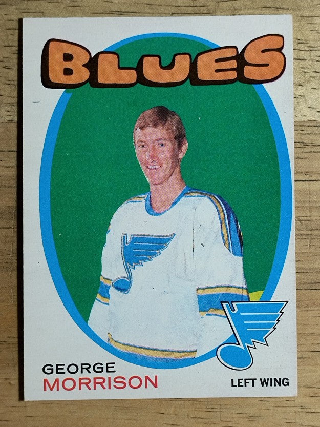 1971-72 O-Pee-Chee #223 George Morrison RC (NM)