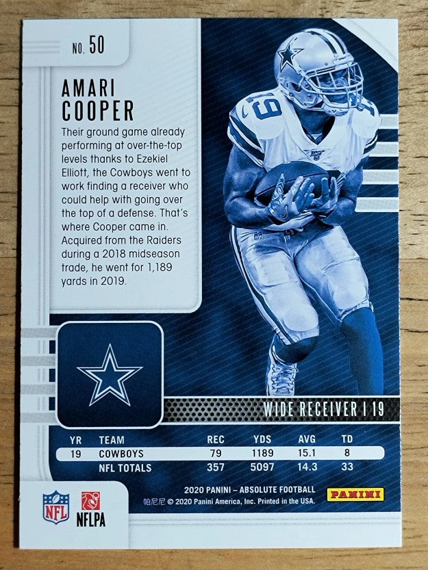 2020 Absolute Retail #50 Amari Cooper