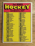 1971-72 O-Pee-Chee #264 Checklist Card (GOOD)
