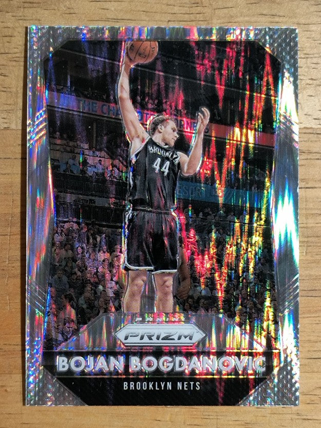 2015-16 Panini Prizm Prizms Flash #208 Bojan Bogdanovic