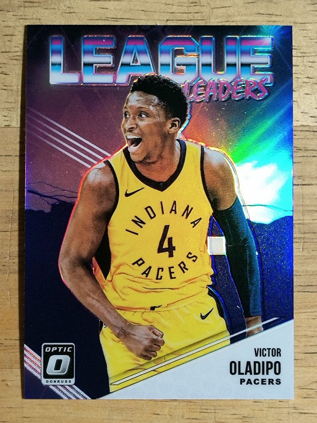 2018-19 Donruss Optic League Leaders Purple #4 Victor Oladipo