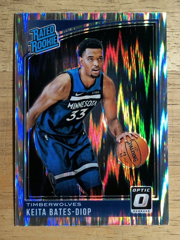 2018-19 Donruss Optic Shock #191 Keita Bates-Diop RR